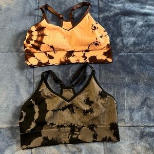 VS PINK ACTIVE 2 size large sport bras